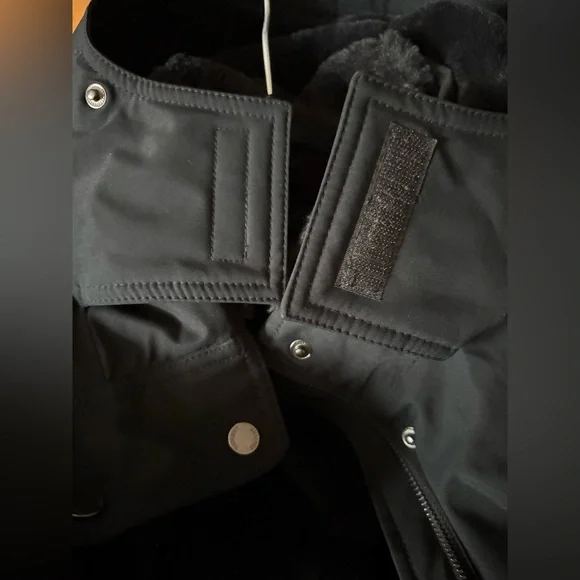 Midnight black puffer bomber jacket - Picture 7 of 7